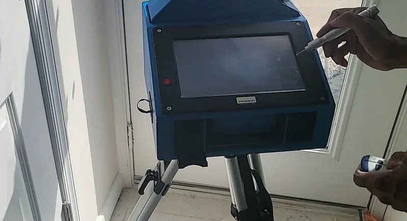 Digital templating and measurement for a custom countertop project