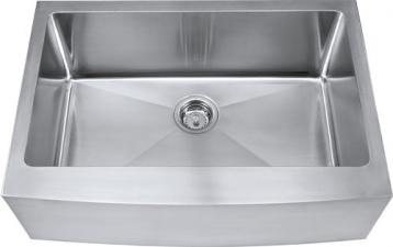 Avalon AV15 Stratford apron-front stainless-steel single-bowl sink
